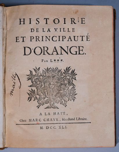 [BONAVENTURE de SISTERON (Le P.)]. Histoire...