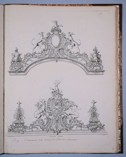LAMOUR (Jean). Recueil des ouvrages en serrurerie,...