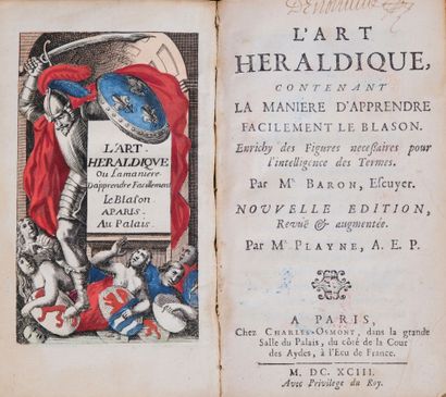 BARON (Jules). L'Art héraldique contenant...