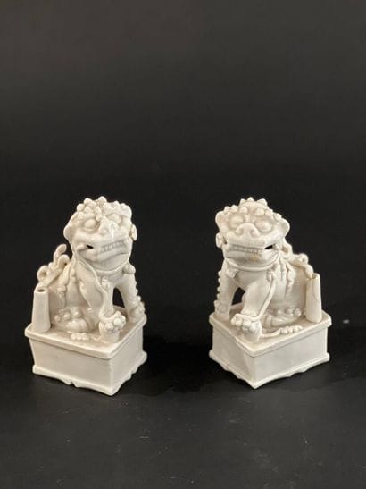 CHINA, Kangxi period (1662-1722).
Pair of...