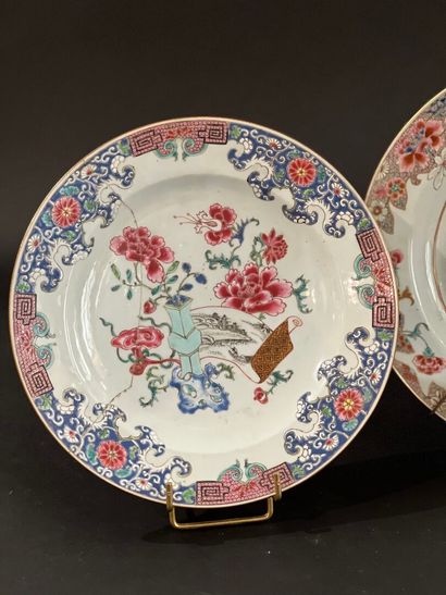 CHINA, 18th century, Qianlong period (1736-1795)
Two...