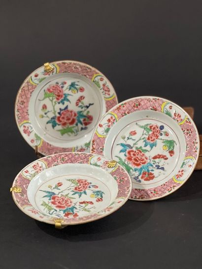 CHINA, 18th century, Qianlong period (1736-1795)
Three...