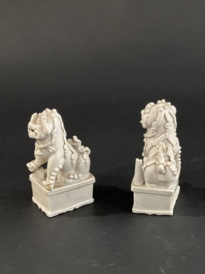 CHINA, Kangxi period (1662-1722).
Pair of...