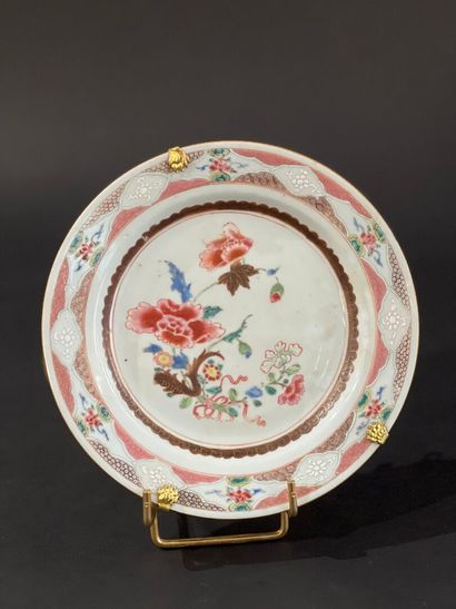 CHINA, 18th century, Qianlong period (1736-1795)
Porcelain...
