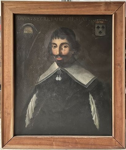 19th century FRENCH school. 
Portrait of...