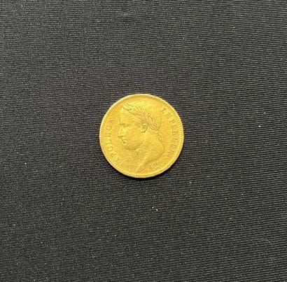 FRANCE - GOLDEN CURRENCY :
40 francs or 900/°°°...