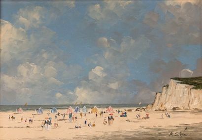 Pierre STEFANI (born 1938)
The cliff at low...