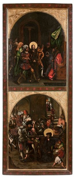 GERMAN SCHOOL circa 1500
The arrest of Christ
Christ...
