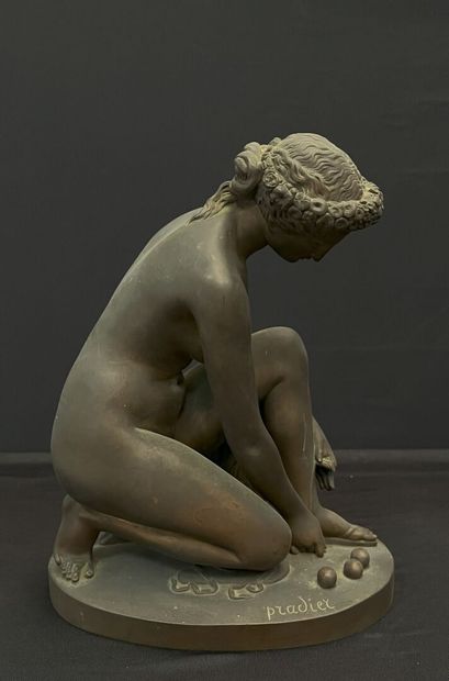 D'après James PRADIER (1790-1852)
La toilette...