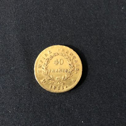 FRANCE - GOLDEN CURRENCY :
40 francs or 900/°°°...