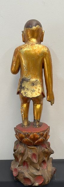 VIETNAM - fin du XIXème siècle:
BOUDDHA debout...