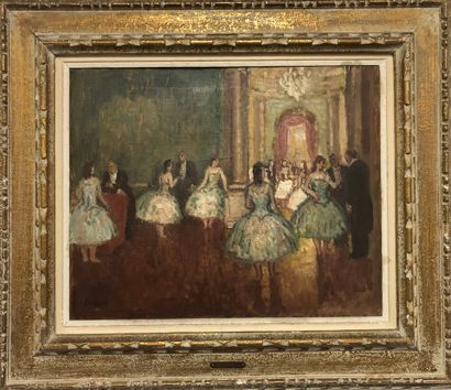 Marcel COSSON (1878-1956)
The foyer of the...