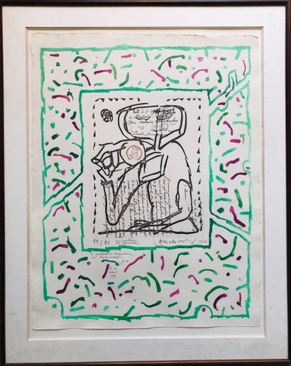 Pierre ALECHINSKY (born 1927)
Courier Hôtel...