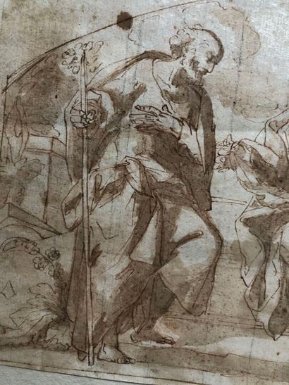 17th century ITALIAN school
The Holy Family....