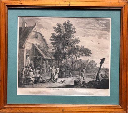 After David TENIERS (1610-1690) and Jacques...