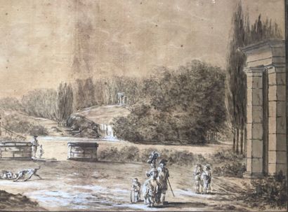 Late 18th century FRENCH school in the style...