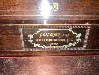 PÉRICHON Ainé. 
CLAVECIN transformé en bureau...