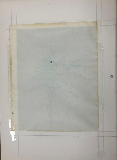 Jacques GERMAIN (1915-2001)
Abstract composition.
Ink...