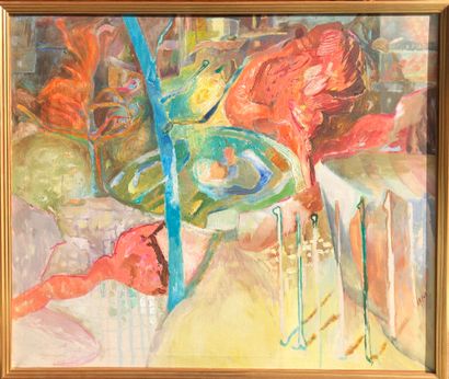 Jaroslav II KLAT (1962) 
Abstraction.
Oil...