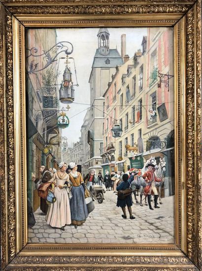 Eugène VERSTRAETE after Maurice LELOIR 
The...