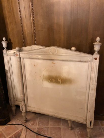 BOIS DE LIT d'époque directoire, en bois...