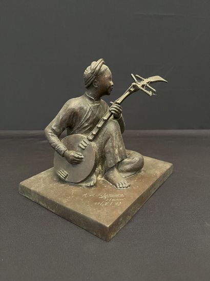 Kinichiro ISHIKAWA (1871-1945)
La joueuse...