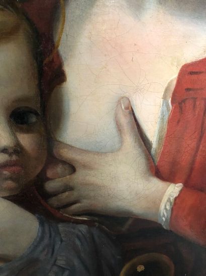 19th century FRENCH SCHOOL 
Virgin and Child...
