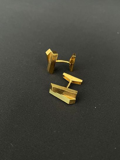 MAUBOUSSIN Paris : 
PAIR OF HANDLEBUTTONS...