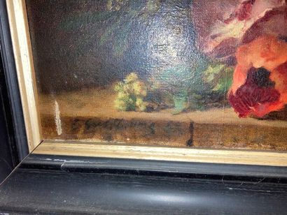 19th century FRENCH SCHOOL
Bouquet of flowers....