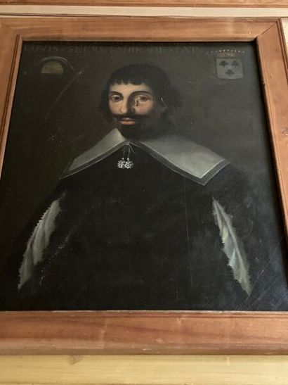19th century FRENCH school. 
Portrait of...