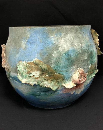 Félix LAFOND (1815-1901) 
Large Impressionist...