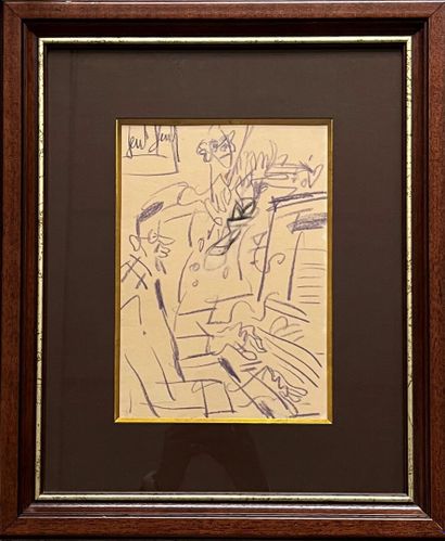 GEN PAUL (1895-1975)
The duo. 
Pastel on...