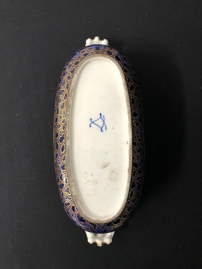 Manufacture de SEVRES : 
Two-handled liqueur...
