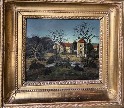 Michel BESZIE (1940)
The brook and the Nivernais...