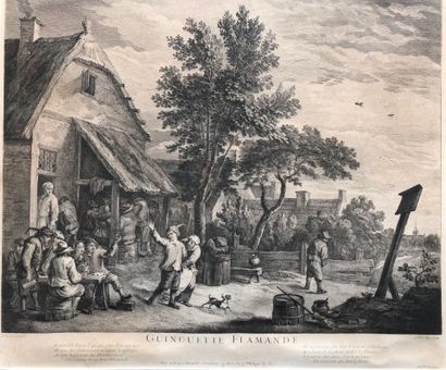 After David TENIERS (1610-1690) and Jacques...