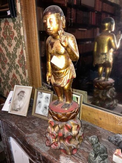 VIETNAM - fin du XIXème siècle:
BOUDDHA debout...