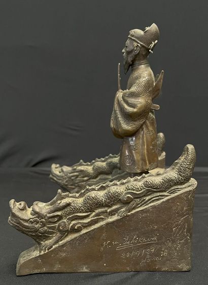 Kinichiro ISHIKAWA (1871-1945)
Noble Annamite...