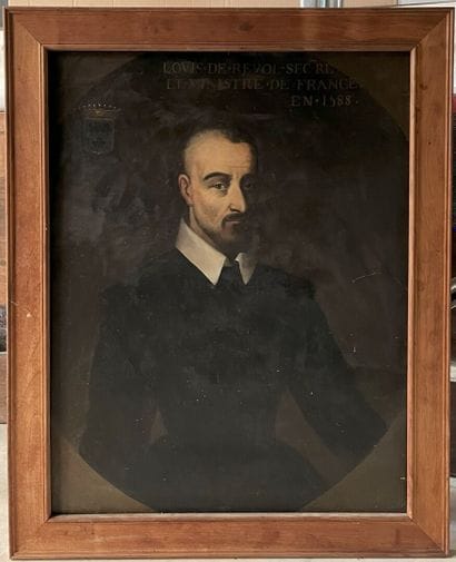 19th century FRENCH school. 
Portrait of...