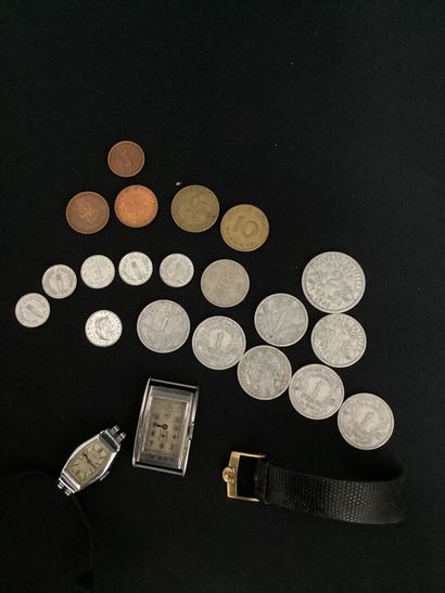LIP WATCH. Rectangular dial, mechanical movement,...