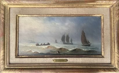 Henriette Herminie GUDIN (1825-?). 
Seaside...