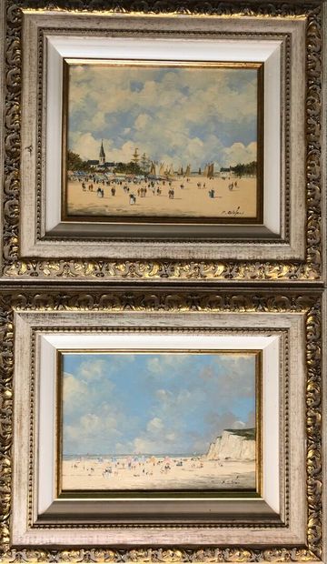 Pierre STEFANI (born 1938)
The cliff at low...