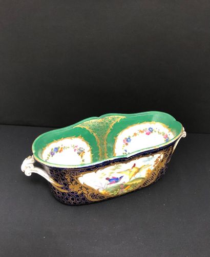 Manufacture de SEVRES : 
Two-handled liqueur...