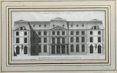After Claude DESGOTS (1655-1732), engraved...