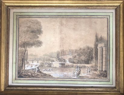 Late 18th century FRENCH school in the style...