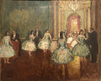 Marcel COSSON (1878-1956)
The foyer of the...
