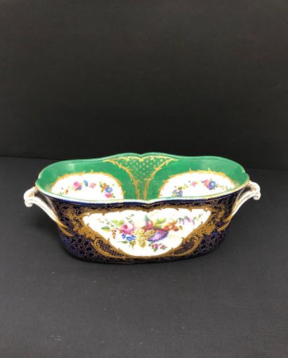 Manufacture de SEVRES : 
Two-handled liqueur...