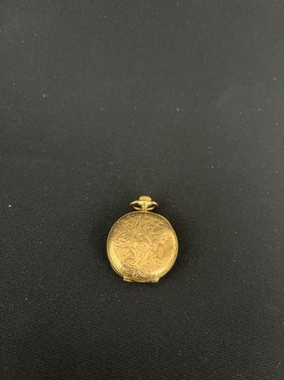 NECK WATCH, 750/°°° (18K) yellow gold case,...