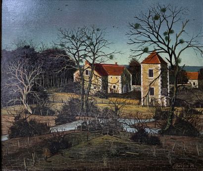 Michel BESZIE (1940)
The brook and the Nivernais...