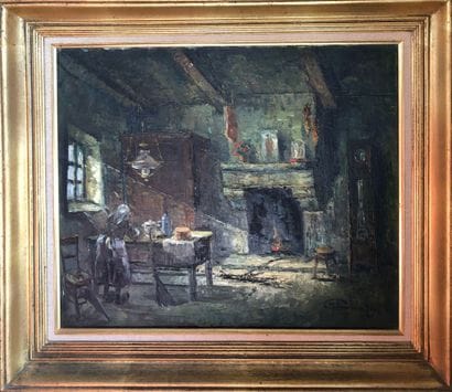 Lucien Marie LE GARDIEN (1908-1978)
Interior...