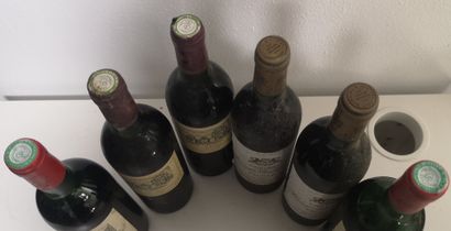6 Bottles BORDEAUX MISCELLANEOUS :
Slightly...